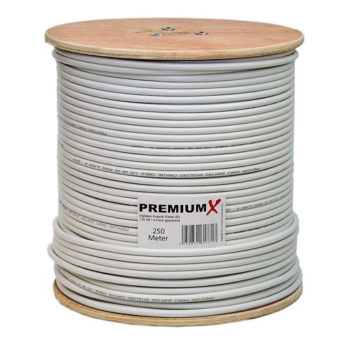 250m koaxialkabel sat koax - 250m,