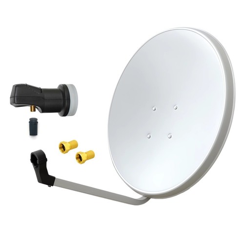 60cm sat anlage single lnb - sat, 1