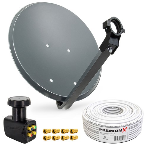 Sat anlage 80cm satelliten - tv,