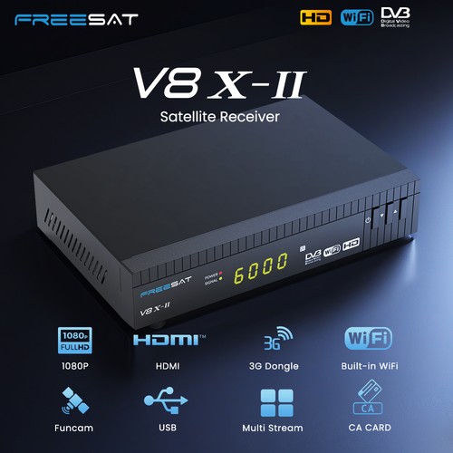 Sat receiver dvb s2x usb - receiver,