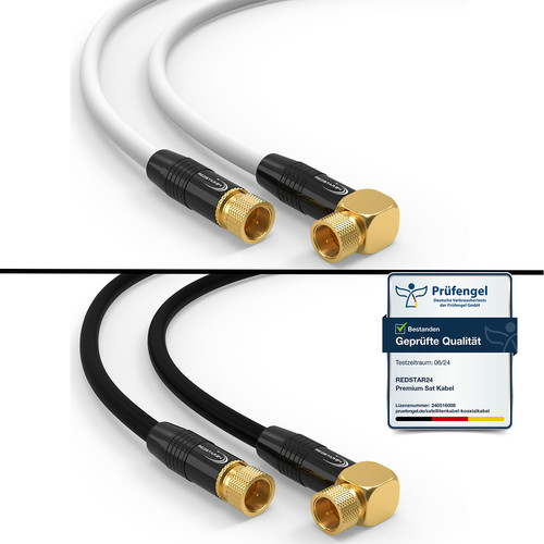 Sat kabel 135db stecker - 135db, f-stecker