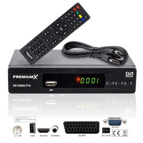 Premiumx 520se sat receiver - tv,
